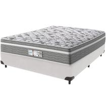 Cama Box Branco e Colchão Evolution Molas Ensacadas Casal Probel Cama Box Branco e Colchão Evolution Molas Ensacadas Casal Probel