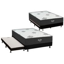 Cama Box c/ Aux Conjugado Casal Inovaflex Star 138x188 Cama Box c/ Aux Conjugado Casal Inovaflex Star 138x188
