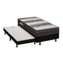Cama Box c/Aux CRC Solt +Colchão Anatômico Ortopédico Light Ortobom 88 Cama Box c/Aux CRC Solt +Colchão Anatômico Ortopédico Light Ortobom 88
