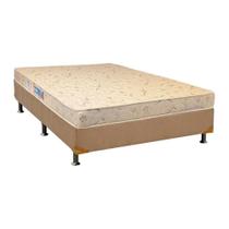 Cama Box c/Auxiliar Casal: Colchão Espuma Luckspuma D26 Serene + Base CRC Suede Clean(138x188) Cama Box c/Auxiliar Casal: Colchão Espuma Luckspuma D26 Serene + Base CRC Suede Clean(138x188)