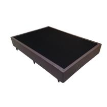 Cama Box Casal 138 Marrom Suede - Santo Box