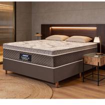 Cama Box Casal 138cm Supreme Euro Gazin Base 2Cen Cama Box Casal 138cm Supreme Euro Gazin Base 2Cen
