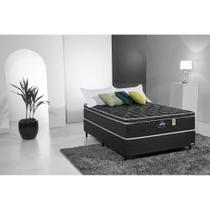 Cama Box Casal 138x188x71cm Pérola Negra Gazin Colchões Megasul