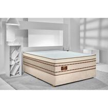 Cama Box Casal 138x188x79cm Class Gazin Colchões Megasul