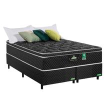 Cama Box Casal 158x198x71cm Pérola Negra Gazin Colchões Megasul
