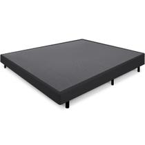 Cama Box Casal Anti Refluxo Preto Inclinada 138x188cm BF Colchões