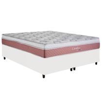 Cama Box Casal Bipartida com Colchão Herval Coimbra Molas Maxspring 138x188x65cm MS