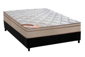 Cama Box Casal Blindada + Colchão Castor Molas Revolution Tecnopedic 138x188x65 Cama Box Casal Blindada + Colchão Castor Molas Revolution Tecnopedic 138x188x65