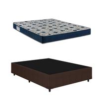 Cama Box Casal Blindado Iso 60 Espuma D28 138x188 Marrom - Ortobom