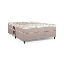 Cama Box Casal Castor Class Pocket 138x188x52 + Box Castor