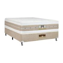 Cama Box Casal Castor Silver Star Air Double Face Pocket 138x188x61 + Box Castor