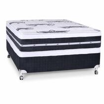 Cama Box Casal Castor Silver Star Air Double Face Tecnopedic 138x198x61 + Box Castor Cama Box Casal Castor Silver Star Air Double Face Tecnopedic 138x198x61 + Box Castor