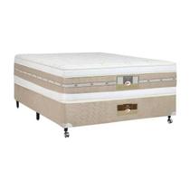 Cama Box Casal Castor Silver Star Double Pocket 138x188x61 + Box Castor