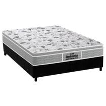 Cama Box Casal: Colchão Anatômico Probel D45/EP Guarda Costas Próextreme Plus + Base CRC Suede Black(138x188) Cama Box Casal: Colchão Anatômico Probel D45/EP Guarda Costas Próextreme Plus + Base CRC Suede Black(138x188)