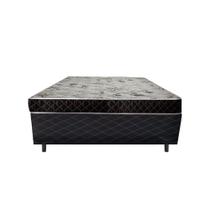 Cama Box Casal Colchão Anny Espuma D23 Acolchões + Box Poliéster 56x138x188