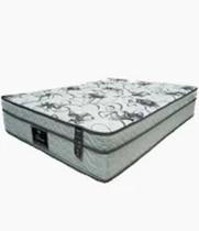 Cama box casal + colchao casal soberano molas ensacadas