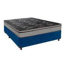 Cama Box Casal + Colchão Conforto Paropas