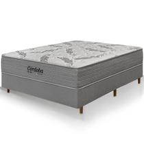 Cama Box Casal Colchão Córdoba Molas Ensacadas Duo Face 138x188x70cm Macio Cama Box Casal Colchão Córdoba Molas Ensacadas Duo Face 138x188x70cm Macio