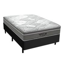 Cama Box Casal + Colchão D33 Ibiza Mola Superlastic 138x188x60cm Várias Cores - VPRIME Cama Box Casal + Colchão D33 Ibiza Mola Superlastic 138x188x60cm Várias Cores - VPRIME