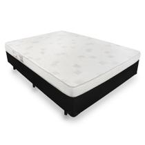 Cama Box Casal + Colchão De Espuma D23 - Ortobom - Light 138cm