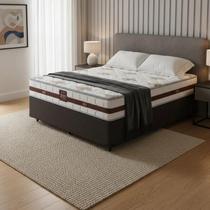 Cama Box Casal Colchão De Molas Ensacadas DAngelis Classic 138x188x57cm Cama Box Casal Colchão De Molas Ensacadas DAngelis Classic 138x188x57cm