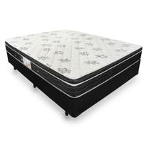 Cama Box Casal + Colchão De Molas - Ortobom - Physical Nanolastic 138cm