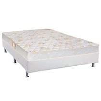 Cama Box Casal: Colchão Espuma Castor D28 Sleep Max + Base CRC Courano White(138x188) Cama Box Casal: Colchão Espuma Castor D28 Sleep Max + Base CRC Courano White(138x188)
