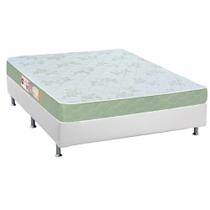 Cama Box Casal: Colchão Espuma Castor D33 Sleep Max + Base CRC Courano White(138x188) Cama Box Casal: Colchão Espuma Castor D33 Sleep Max + Base CRC Courano White(138x188)