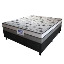 Cama Box Casal Colchão Espuma D33 138x188cm