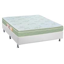 Cama Box Casal: Colchão Espuma D33 Castor Sleep Max + Base CRC Courano White(138x188) Cama Box Casal: Colchão Espuma D33 Castor Sleep Max + Base CRC Courano White(138x188)