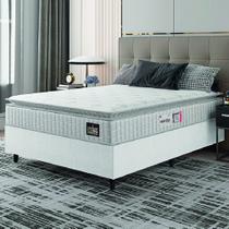 Cama Box Casal Colchão Espuma D33 Pillow Top Van Gogh 138x188x62cm Branco Hellen Suporta Até 120 Kg Por Pessoa Cama Box Casal Colchão Espuma D33 Pillow Top Van Gogh 138x188x62cm Branco Hellen Suporta Até 120 Kg Por Pessoa