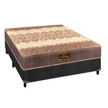 Cama Box Casal + Colchão Espuma Ortopédico Sankonfort Orthopedic Plus