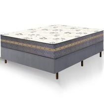 Cama Box Casal Colchão La Plata Molas Ensacadas 138x188x62cm Cama Box Casal Colchão La Plata Molas Ensacadas 138x188x62cm