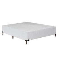 Cama(Box Casal+Colchão Mola) 13818826 Sintético Branco Cama(Box Casal+Colchão Mola) 13818826 Sintético Branco