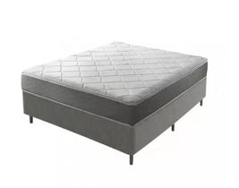 Cama Box Casal Colchão Mola Bonnel Acolchões + Box Sintético 60x138x188 Cama Box Casal Colchão Mola Bonnel Acolchões + Box Sintético 60x138x188