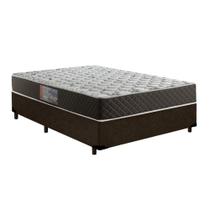 Cama Box Casal Colchão Mola Ensacada Acolchões + Box Suede 68x138x188 Cama Box Casal Colchão Mola Ensacada Acolchões + Box Suede 68x138x188