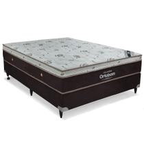 Cama Box Casal Colchão Mola Ensacada Sleep King 138X188X74 Ortobom