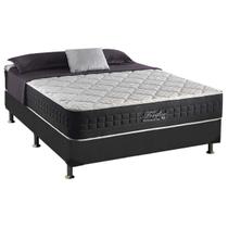 Cama Box Casal: Colchão Molas Ensacadas Anjos MasterPocket Fort Flex + Base CRC Suede Gray(138x188) Cama Box Casal: Colchão Molas Ensacadas Anjos MasterPocket Fort Flex + Base CRC Suede Gray(138x188)