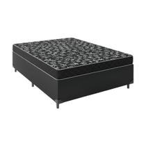 Cama Box Casal + Colchão Molas Ensacadas D33 25cm