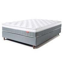 Cama Box Casal Colchão Molas Ensacadas D33 Power Sleep BF Colchões
