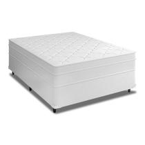 Cama Box Casal Colchão Molas Ensacadas Don Confort Europillow 138x188x74cm