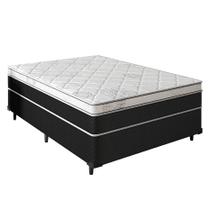 Cama Box Casal Colchão Molas Ensacadas Varena Europillow 138x188x70cm