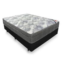 Cama Box Casal + Colchão Ortobom Isosuperpocket 138x188x60