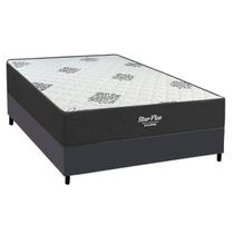 Cama Box Casal + Colchão Ortopédico Inovaflex Star Cama Box Casal + Colchão Ortopédico Inovaflex Star
