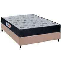 Cama Box Casal: Colchão Ortopédico Orthoflex Foggia Sogni Unic Face + Base CRC Suede Clean(138x188) Cama Box Casal: Colchão Ortopédico Orthoflex Foggia Sogni Unic Face + Base CRC Suede Clean(138x188)