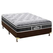 Cama Box Casal: Colchão Ortopédico Probel D28/EP Anatômico Guarda Costas Prómiddle Plus + Base CRC Suede Brown(138x188) Cama Box Casal: Colchão Ortopédico Probel D28/EP Anatômico Guarda Costas Prómiddle Plus + Base CRC Suede Brown(138x188)