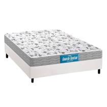 Cama Box Casal: Colchão Ortopédico Probel D45/EP Guarda Costas Próextreme Double Face + Base CRC Courano White(138x188) Cama Box Casal: Colchão Ortopédico Probel D45/EP Guarda Costas Próextreme Double Face + Base CRC Courano White(138x188)