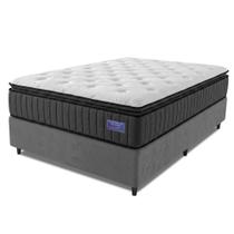 Cama Box Casal Colchão Ortopédico Titã Molas Ensacadas Pillow Top 138x188x72cm Hip Sleep Cama Box Casal Colchão Ortopédico Titã Molas Ensacadas Pillow Top 138x188x72cm Hip Sleep