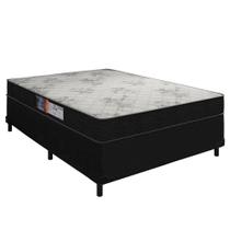 Cama Box Casal + Colchão Portobel Viena D23 54x138x188 Cama Box Casal + Colchão Portobel Viena D23 54x138x188