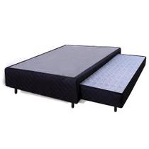 Cama Box Casal Com Colchão Auxiliar De Espuma D28 Acolchoes Cama Box Casal Com Colchão Auxiliar De Espuma D28 Acolchoes